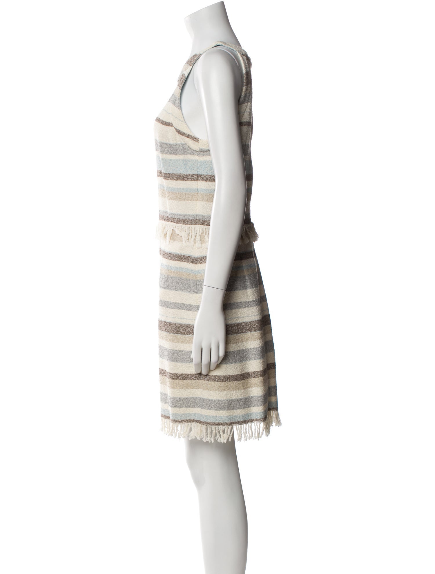 Tory Burch Striped Mini Dress