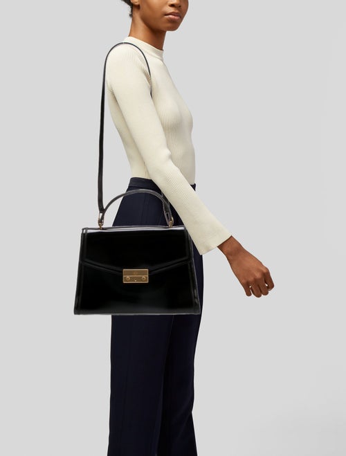 Tory Burch Patent Leather Shoulder Bag