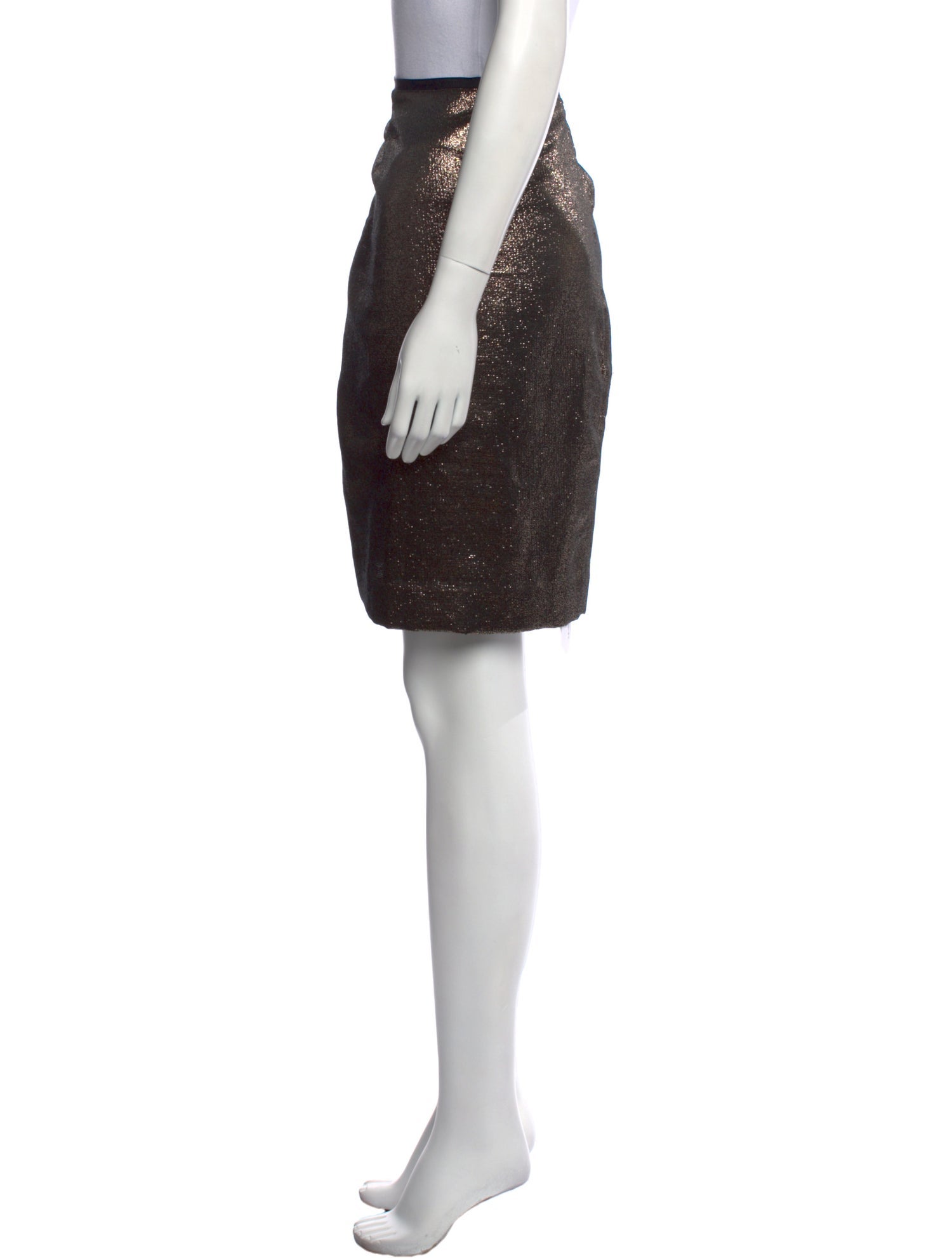 Tory Burch Grosgrain Trim Knee-Length Skirt