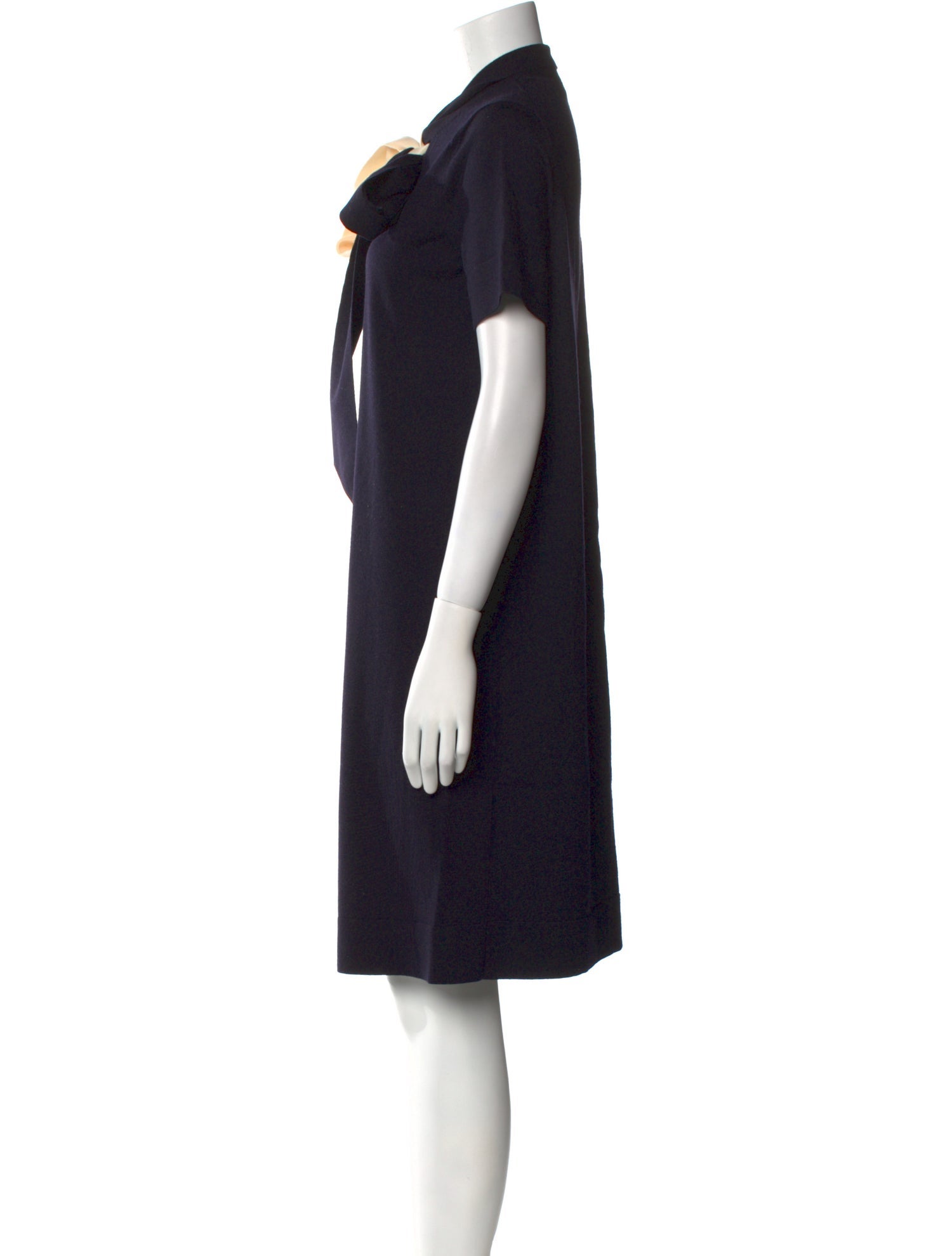 Tory Burch Merino Wool Knee-Length Dress