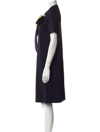 Tory Burch Merino Wool Knee-Length Dress