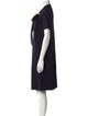 Tory Burch Merino Wool Knee-Length Dress