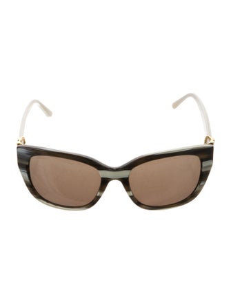 Tory Burch Wayfarer Tinted Sunglasses