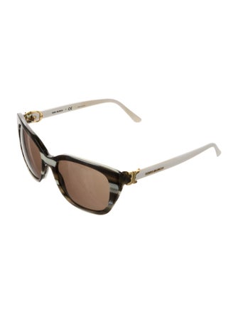 Tory Burch Wayfarer Tinted Sunglasses