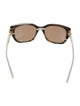 Tory Burch Wayfarer Tinted Sunglasses