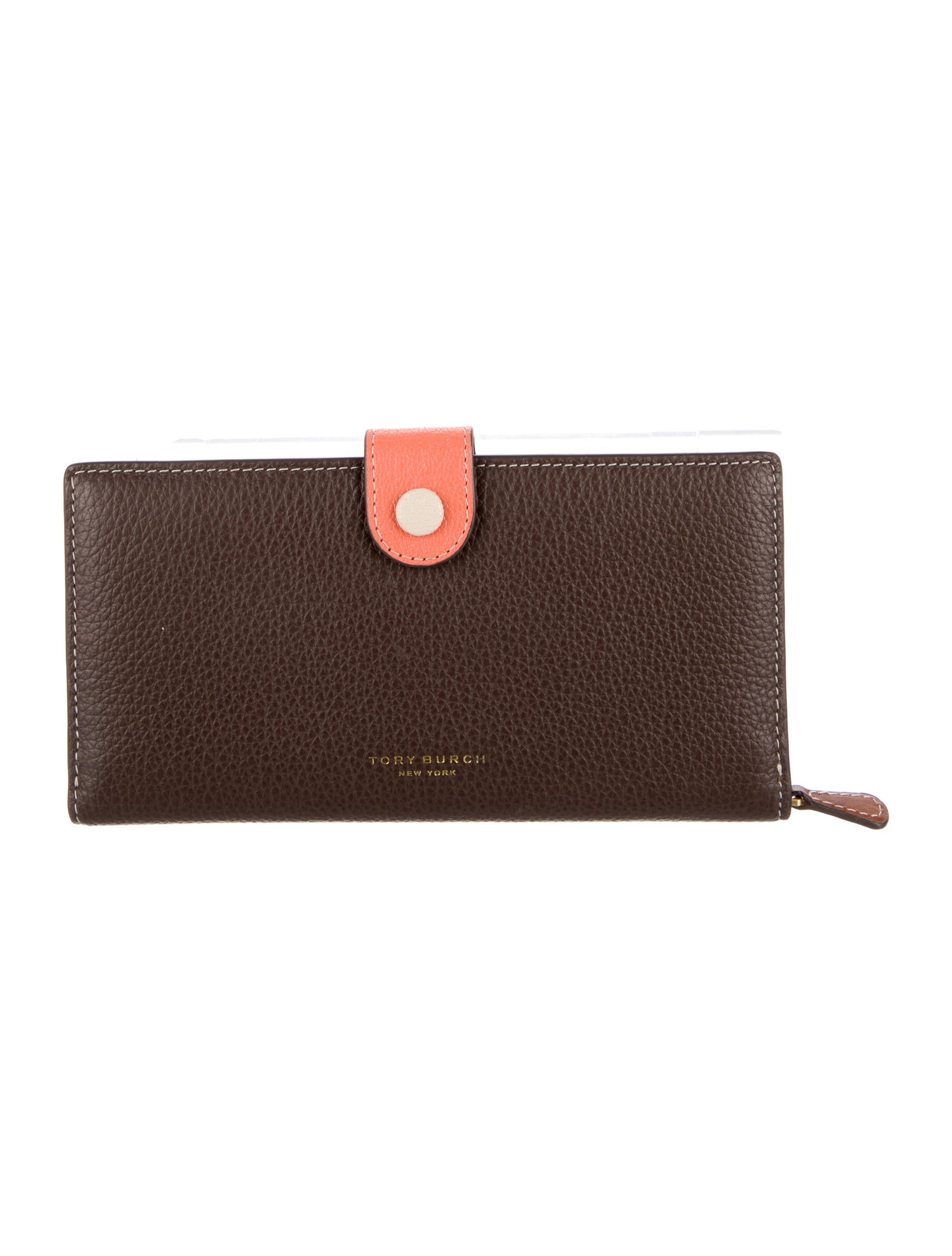 Tory Burch Leather Continental Wallet