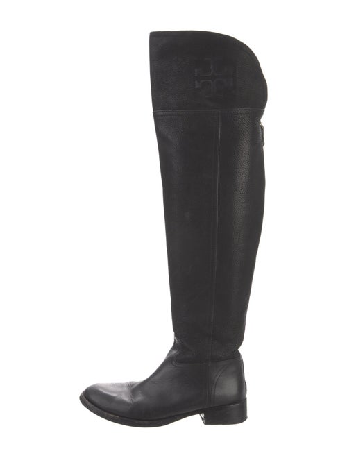 Tory Burch Leather Riding Boots