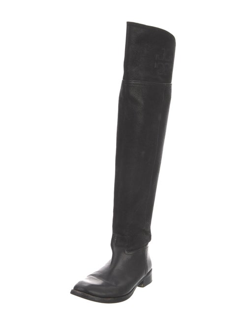 Tory Burch Leather Riding Boots