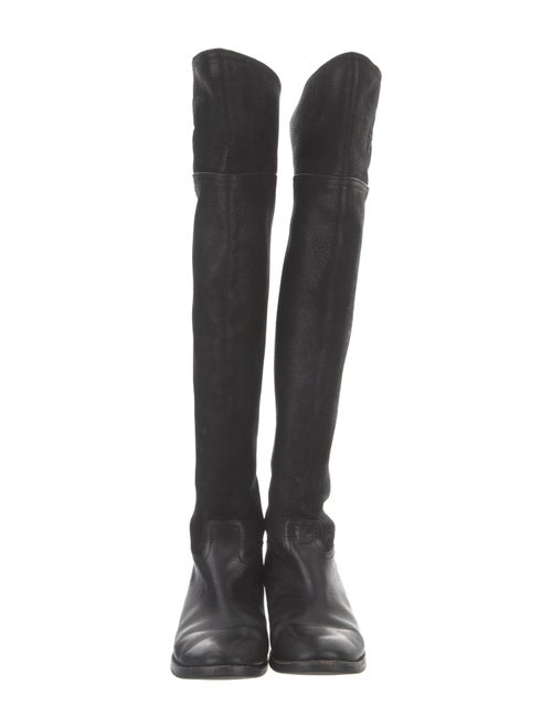Tory Burch Leather Riding Boots