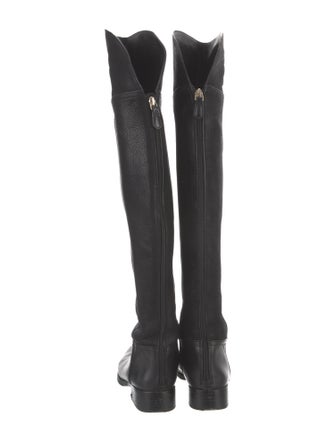 Tory Burch Leather Riding Boots