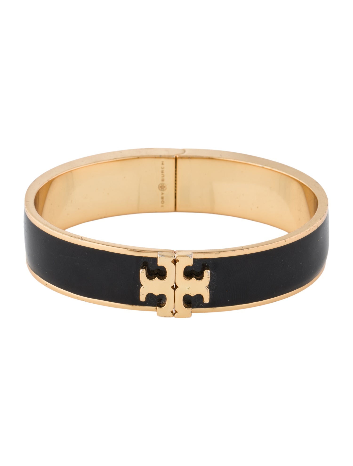 Tory Burch Kira Enameled Bangle Bracelet
