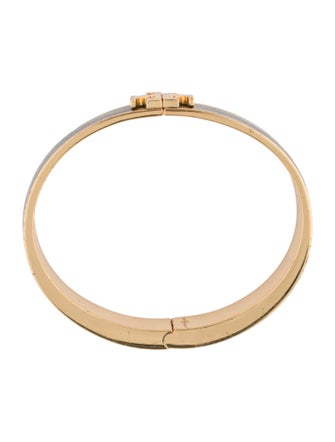 Tory Burch Kira Enameled Bangle Bracelet