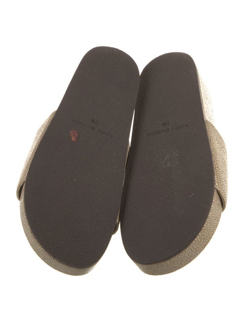 Tory Burch Leather Studded Accents Slides