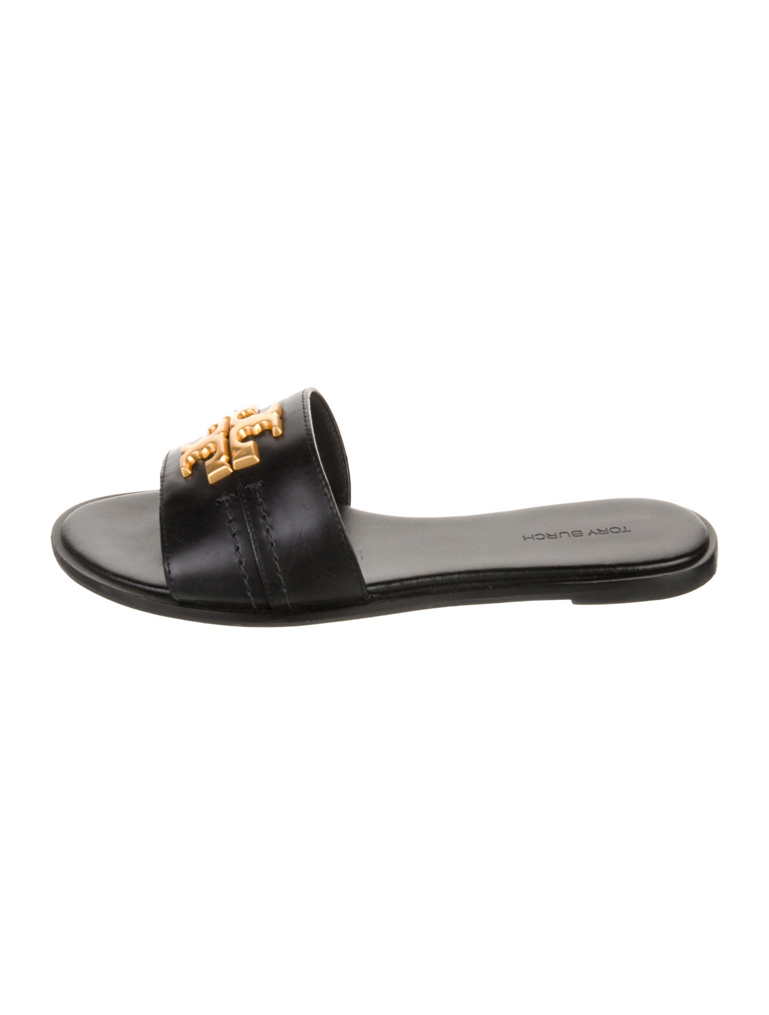 Tory Burch Leather Slides