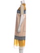 Tory Burch Striped Midi Length Dress