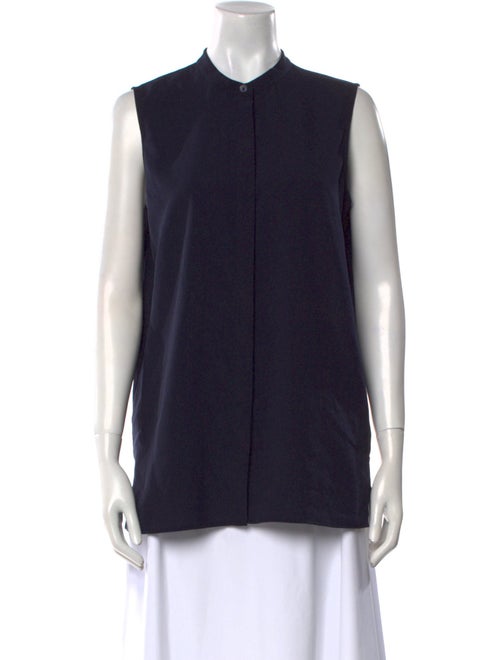 Tory Burch Crew Neck Sleeveless Blouse