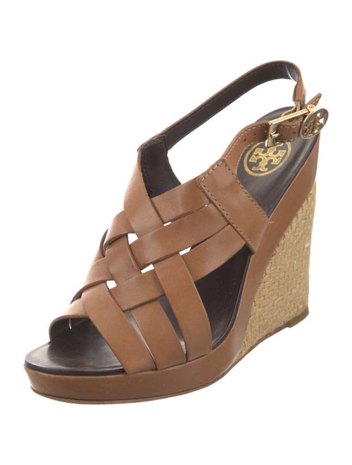 Tory Burch Leather Slingback Sandals