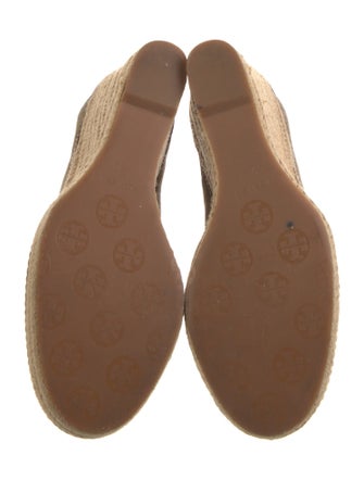 Tory Burch Canvas Bow Accents Pumps