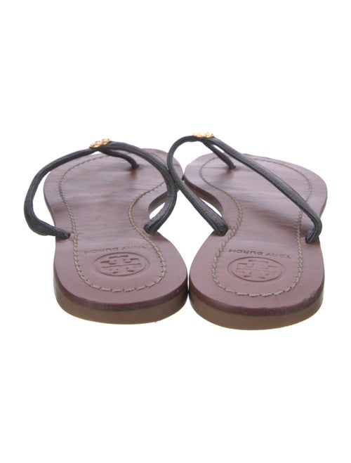Tory Burch Leather Flip Flops