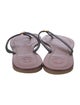 Tory Burch Leather Flip Flops