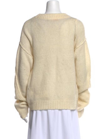 Tory Burch Wool Crew Neck Sweater