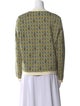 Tory Burch Printed Crew Neck Sweater