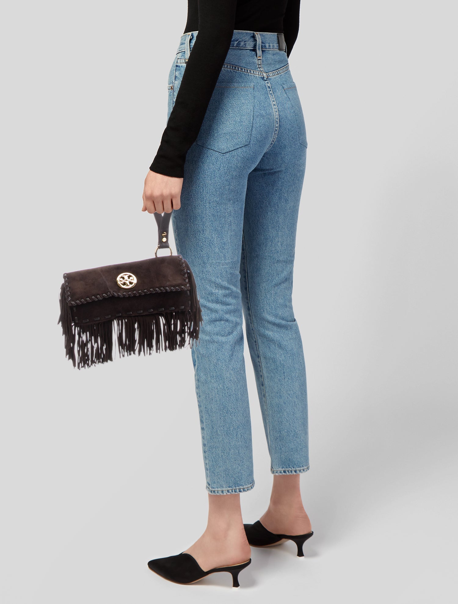 Tory Burch Suede Crossbody Bag