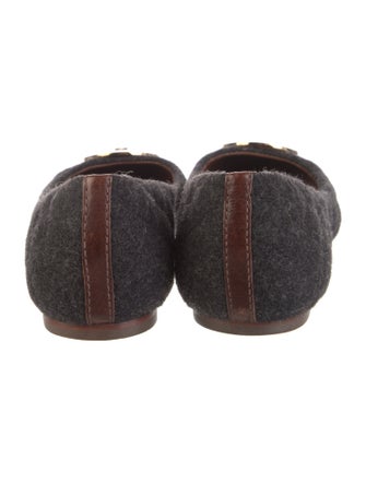 Tory Burch Wool Ballet Flats