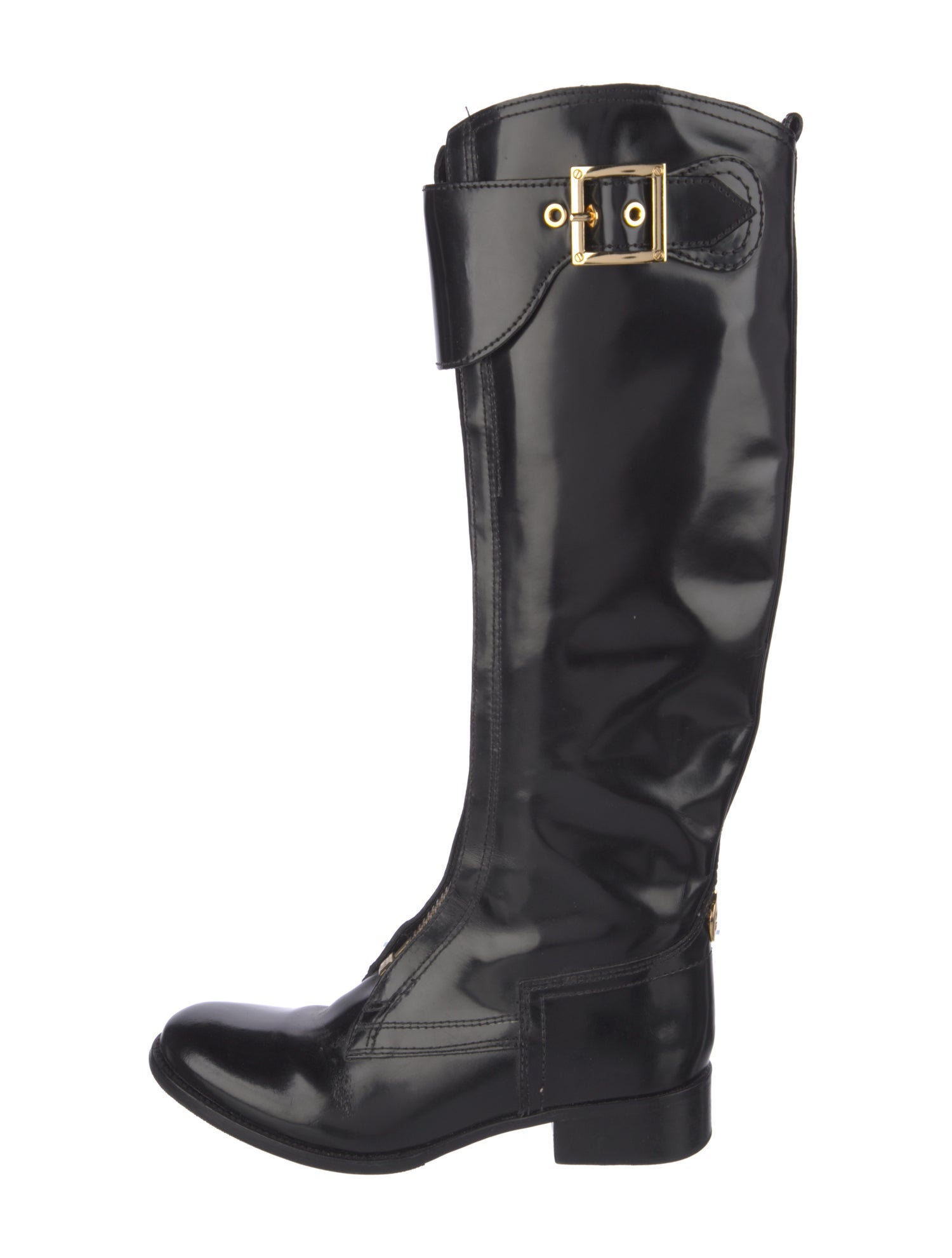 Tory Burch Patent Leather Riding Boots