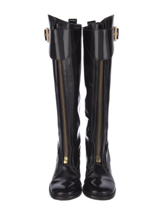 Tory Burch Patent Leather Riding Boots