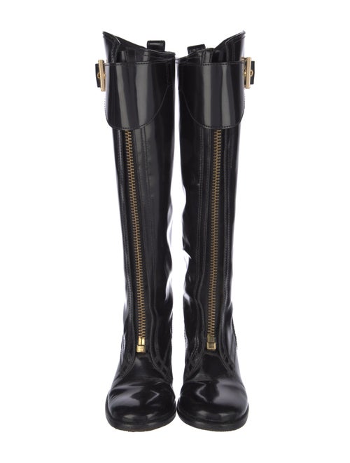 Tory Burch Patent Leather Riding Boots