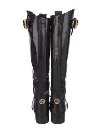 Tory Burch Patent Leather Riding Boots