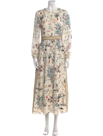 Tory Burch Silk Long Dress