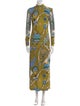 Tory Burch Printed Long Dress