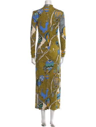 Tory Burch Printed Long Dress