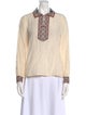 Tory Burch Long Sleeve Polo