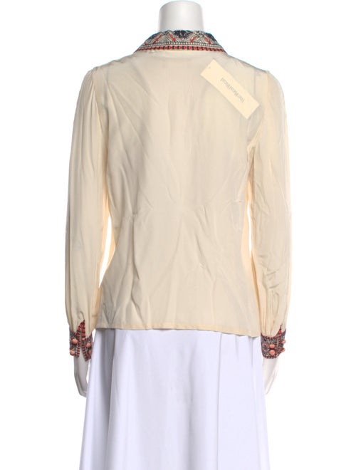 Tory Burch Long Sleeve Polo