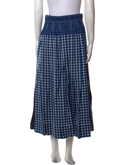 Tory Burch Silk Midi Length Skirt