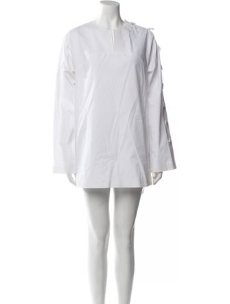 Tory Burch Crew Neck Mini Dress