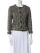 Tory Burch Wool Tweed Pattern Evening Jacket