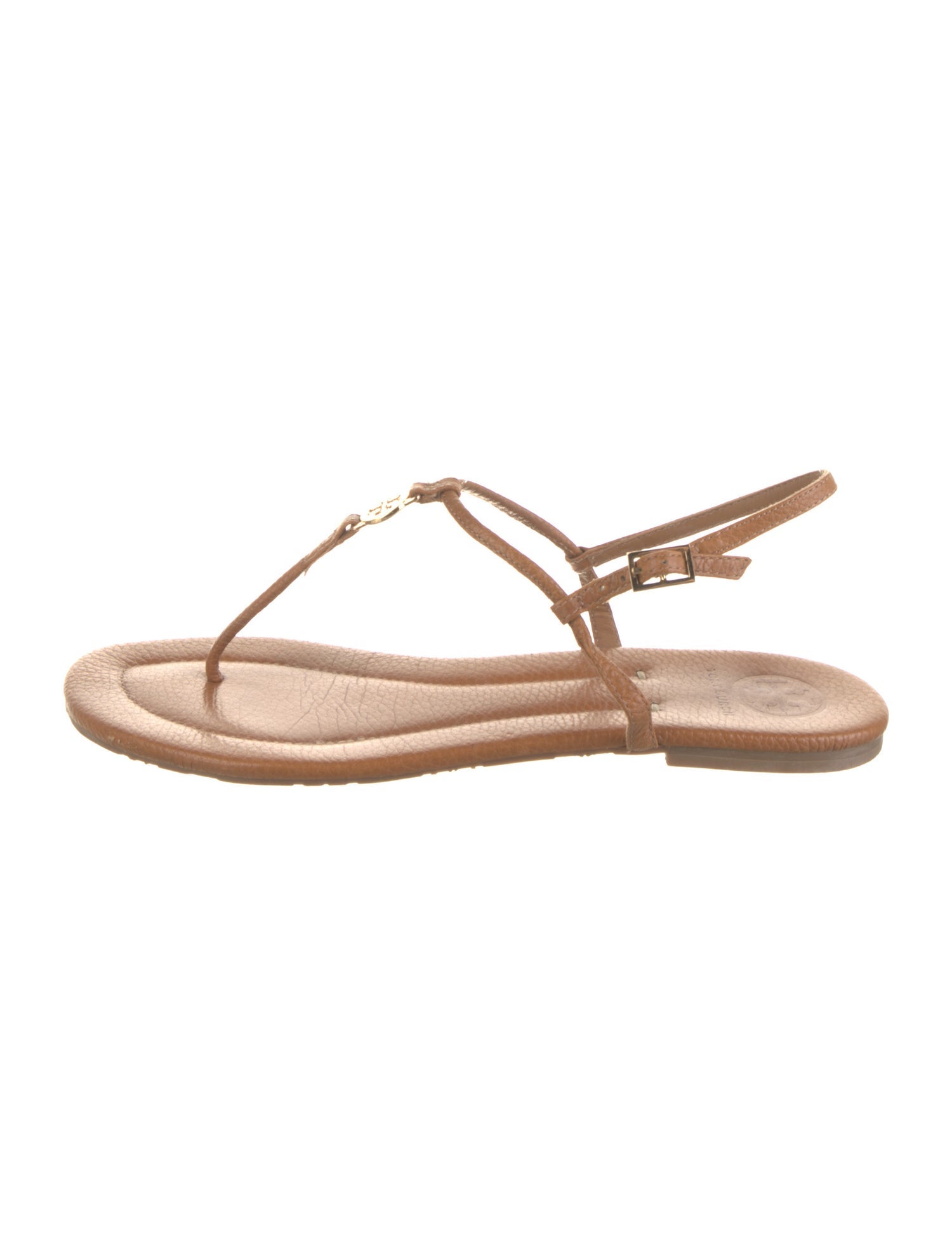 Tory Burch Leather T-Strap Sandals
