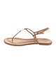 Tory Burch Leather T-Strap Sandals