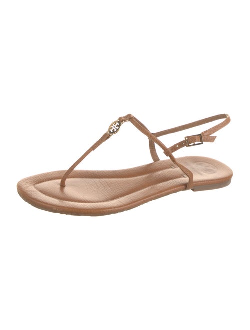 Tory Burch Leather T-Strap Sandals