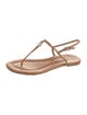 Tory Burch Leather T-Strap Sandals