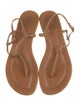 Tory Burch Leather T-Strap Sandals