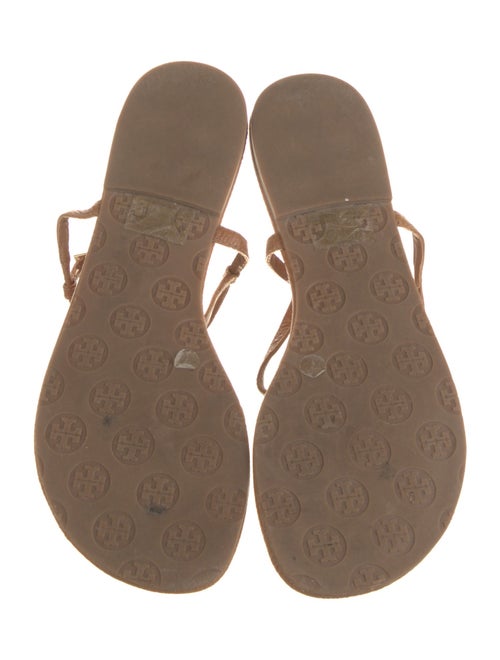 Tory Burch Leather T-Strap Sandals