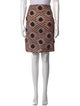 Tory Burch Printed Knee-Length Skirt