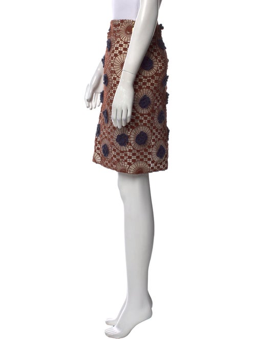 Tory Burch Printed Knee-Length Skirt