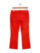 Tory Burch Mid-Rise Straight Leg Jeans