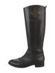 Tory Burch Leather Riding Boots